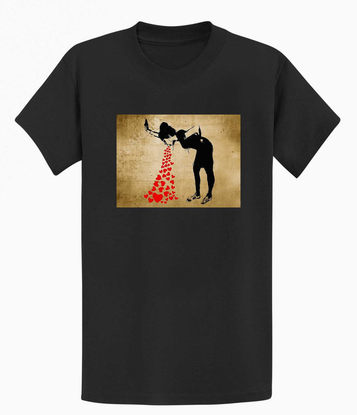 Banksy T-shirt - Love Sick Banksy-Apparel
