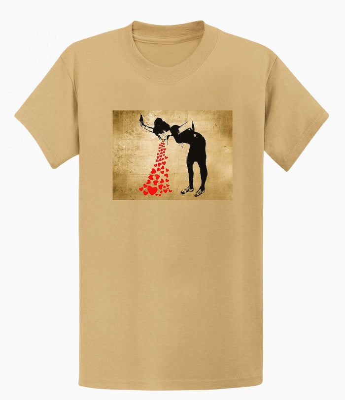 Banksy T-shirt - Love Sick Banksy-Apparel