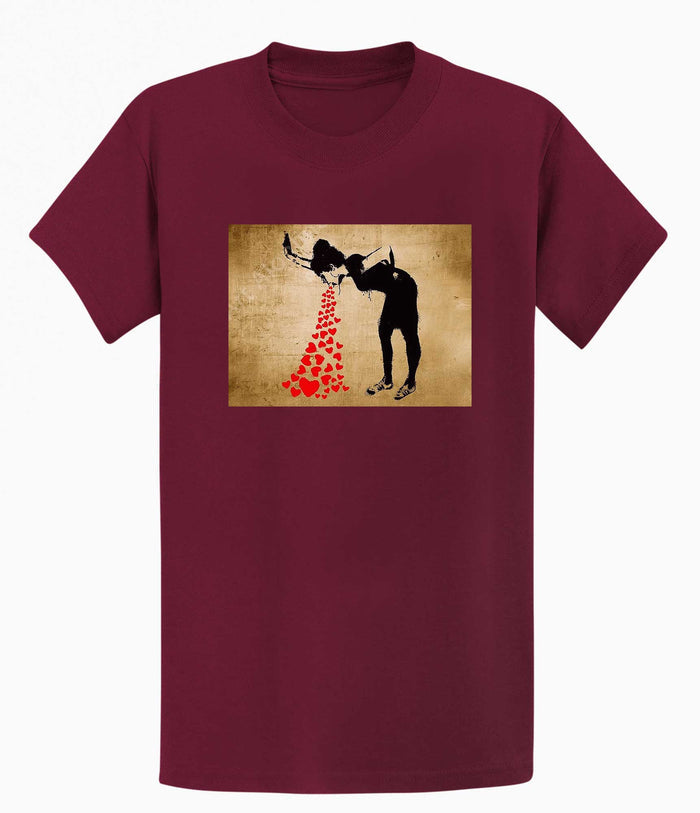 Banksy T-shirt - Love Sick Banksy-Apparel