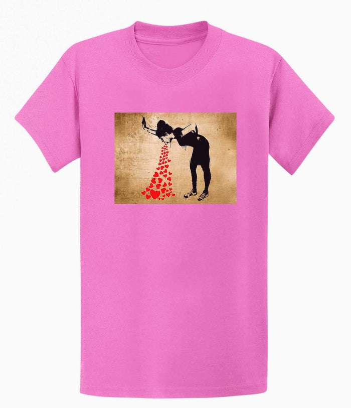 Banksy T-shirt - Love Sick Banksy-Apparel