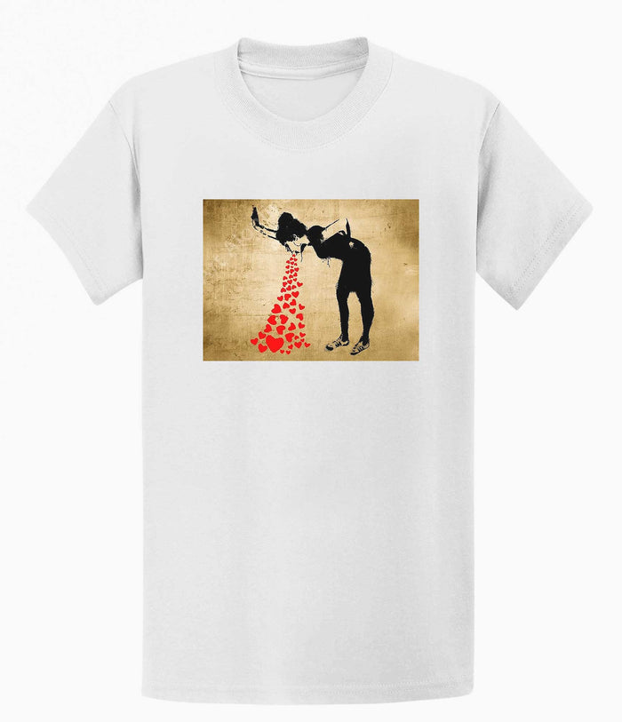 Banksy T-shirt - Love Sick Banksy-Apparel