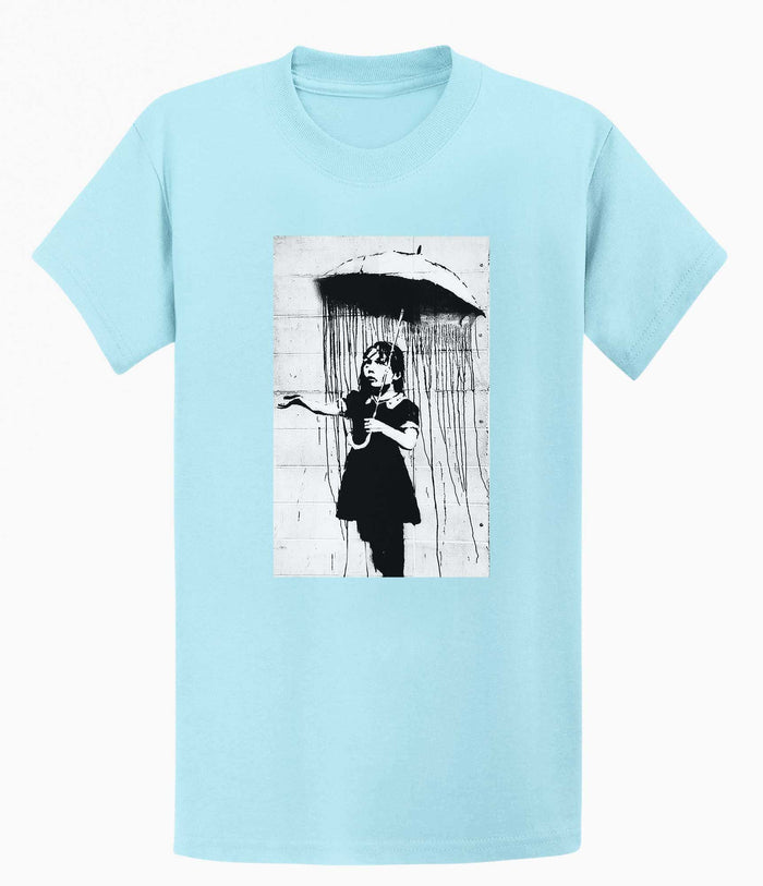 Banksy T-shirt - Umbrella Girl Banksy-Apparel