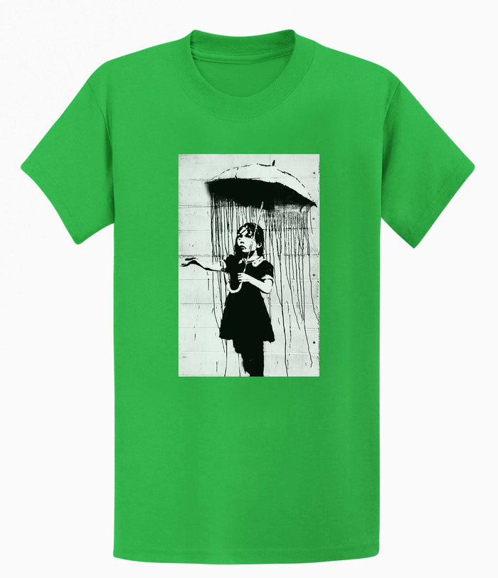 Banksy T-shirt - Umbrella Girl Banksy-Apparel