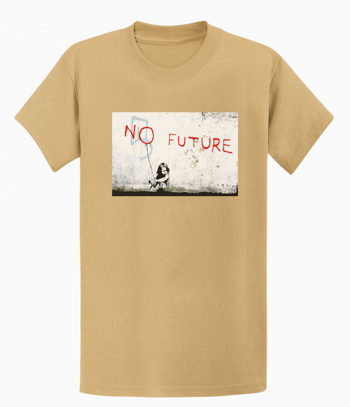 Banksy Unisex T-shirt - No Future Banksy-Apparel
