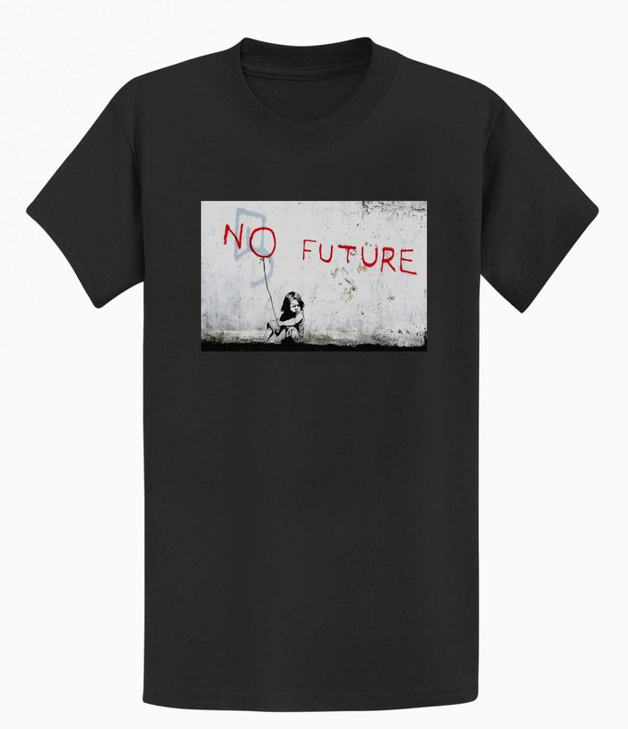 Banksy Unisex T-shirt - No Future Banksy-Apparel