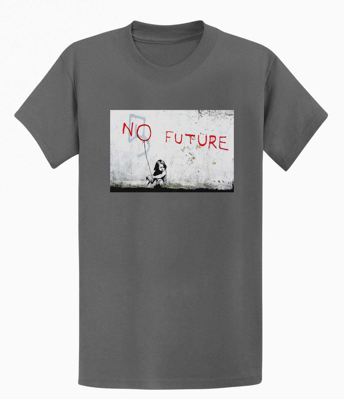 Banksy Unisex T-shirt - No Future Banksy-Apparel