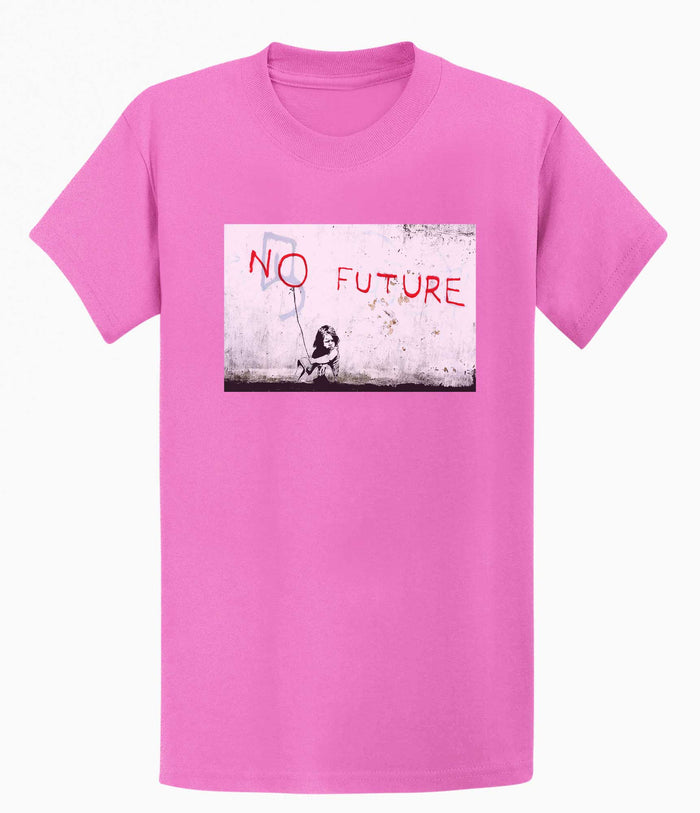 Banksy Unisex T-shirt - No Future Banksy-Apparel