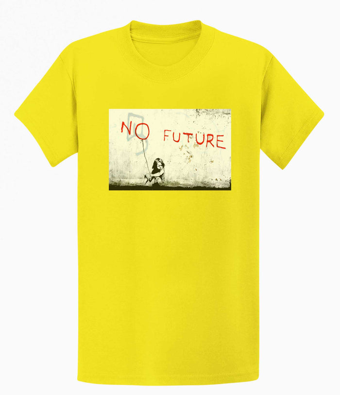 Banksy Unisex T-shirt - No Future Banksy-Apparel