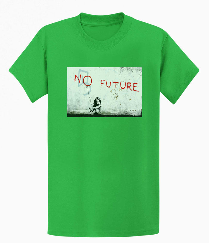 Banksy Unisex T-shirt - No Future Banksy-Apparel