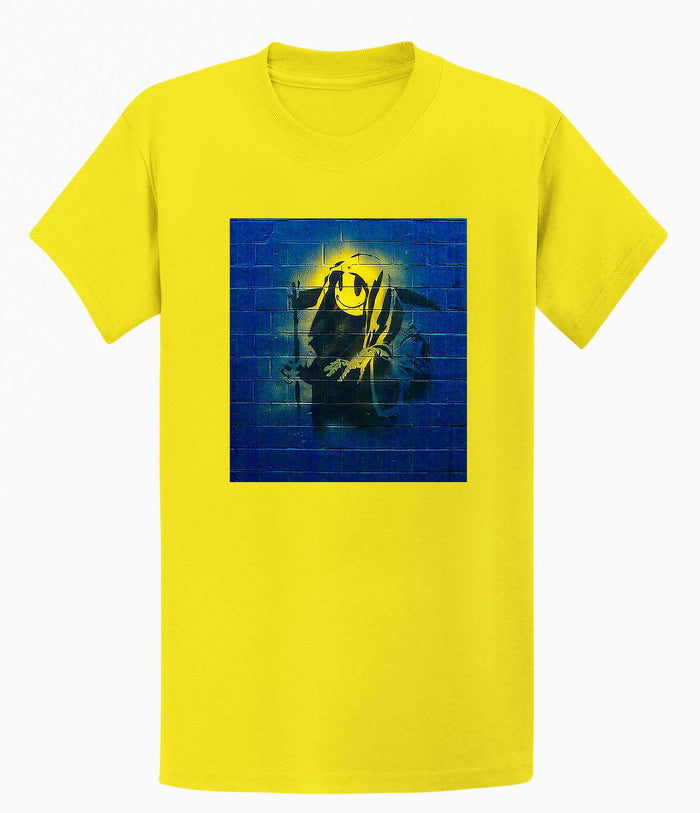 Banksy Unisex T-shirt  - Smiley Reaper Banksy-Apparel