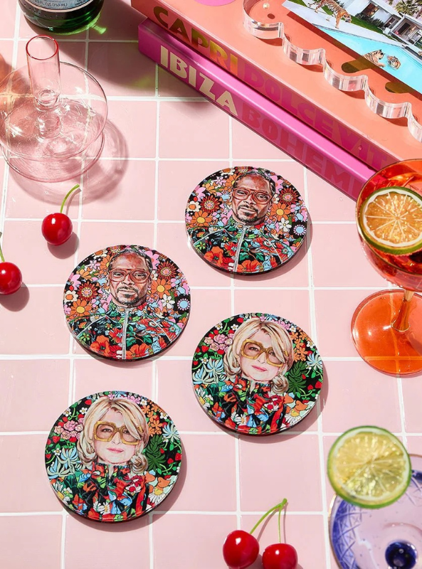 Best Buds Coasters- Set Of 4