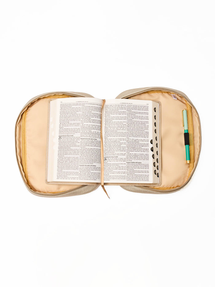 Bible Cover | Champagne
