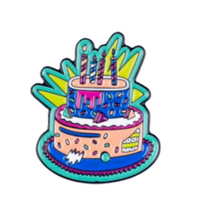 Birthday Cake Pin