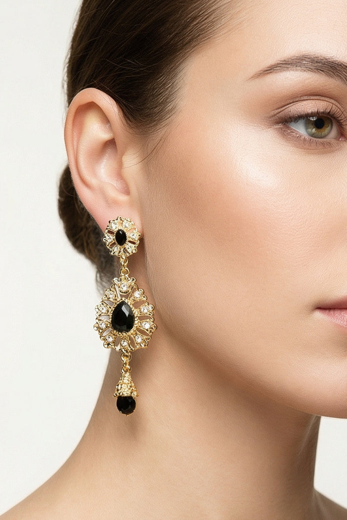 Black Ara Earrings