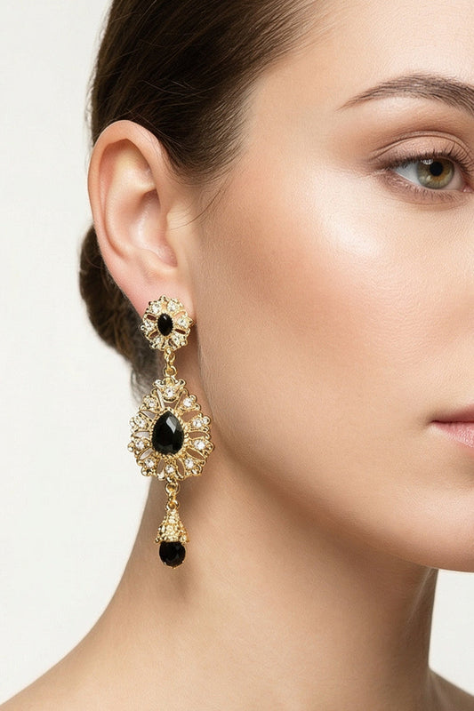 Black Ara Earrings