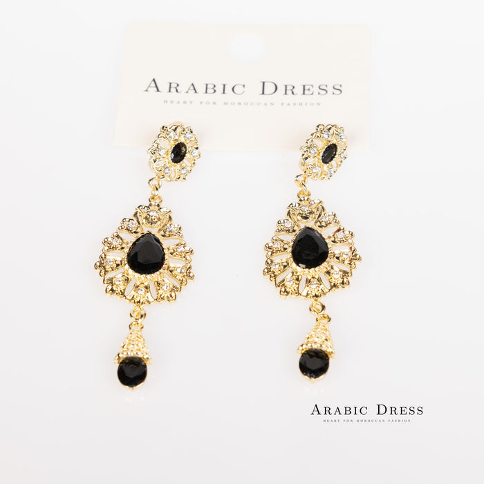Black Ara Earrings