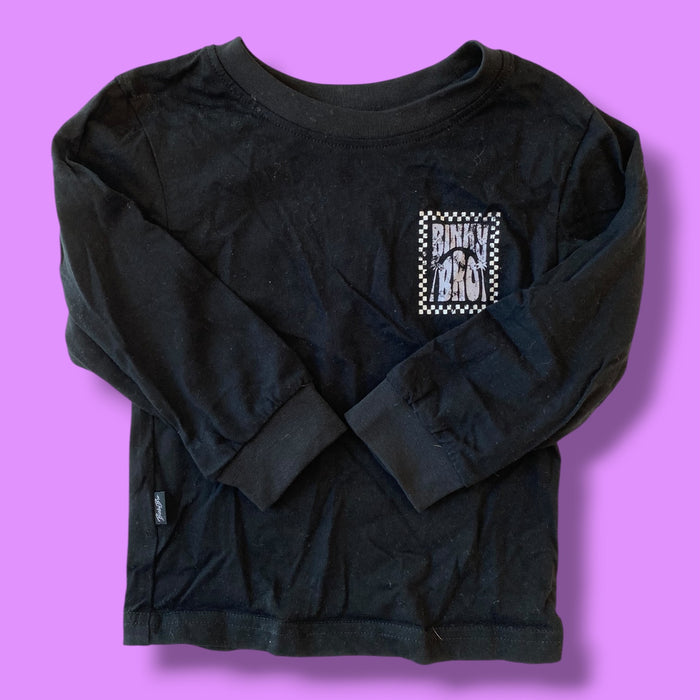 Black Binky Bro Sweater, 12-18m