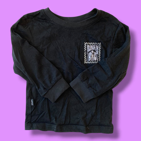 Black Binky Bro Sweater, 12-18m