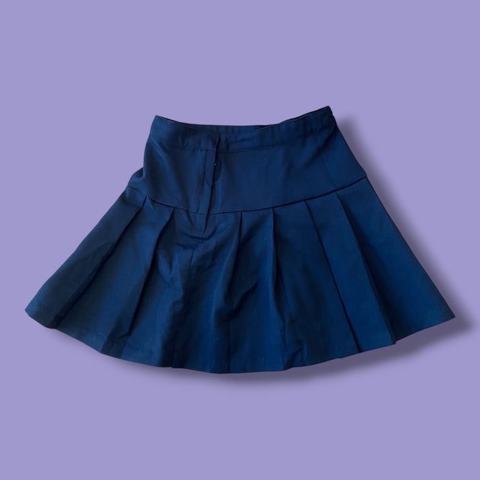 black H&M pleated skirt, 9-10Y