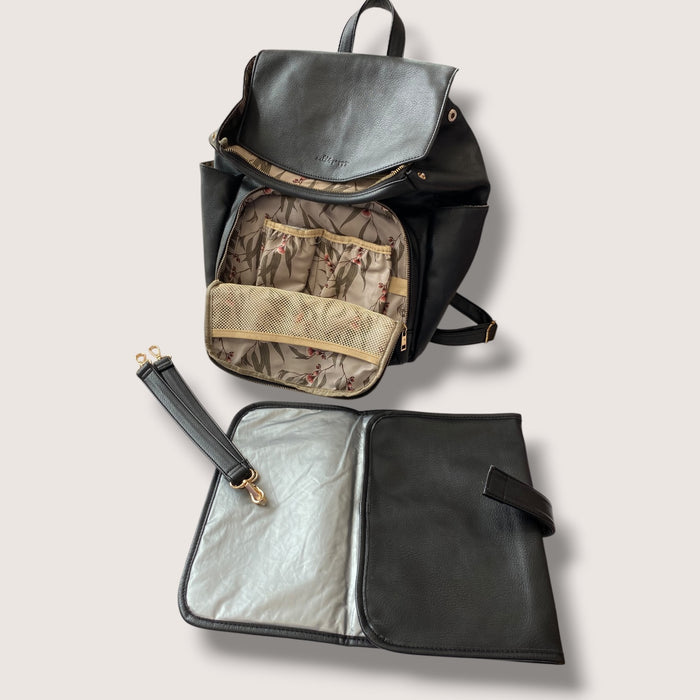 black milk + poppy soft diaper bag