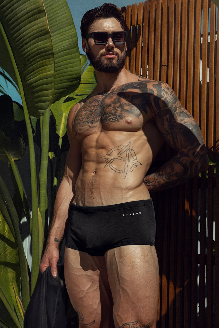 Black Swim Sunga 01