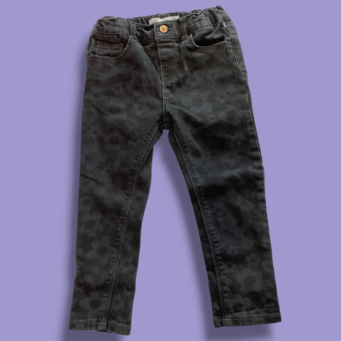 Black Zara Denim, 3-4Y