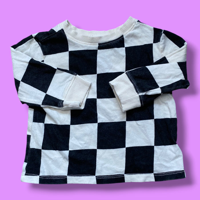 Black/White Old Navy Long, 12-18m