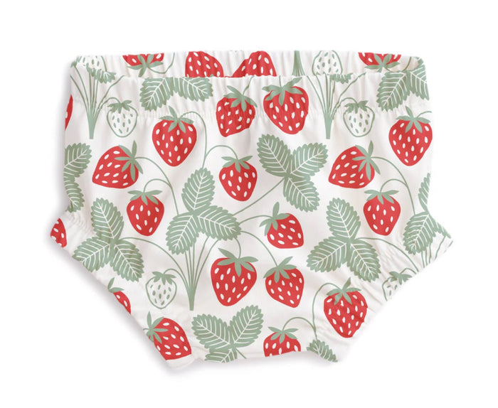 Bloomers - Strawberries Red/Green