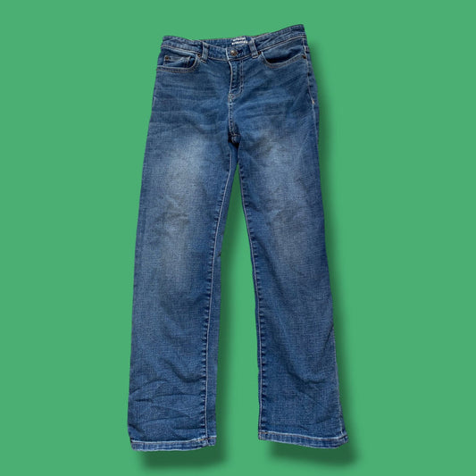 blue amazon straight leg denim, 12Y