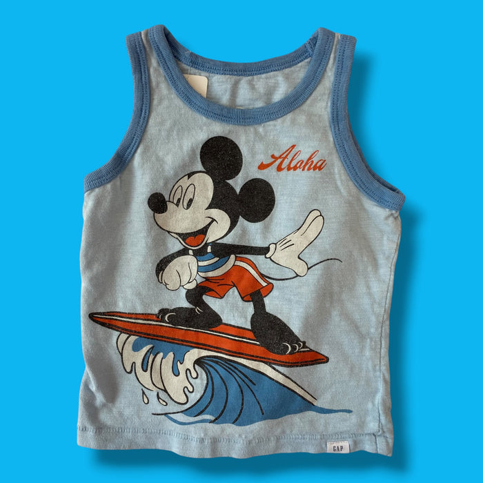 blue gap tank top, 2y