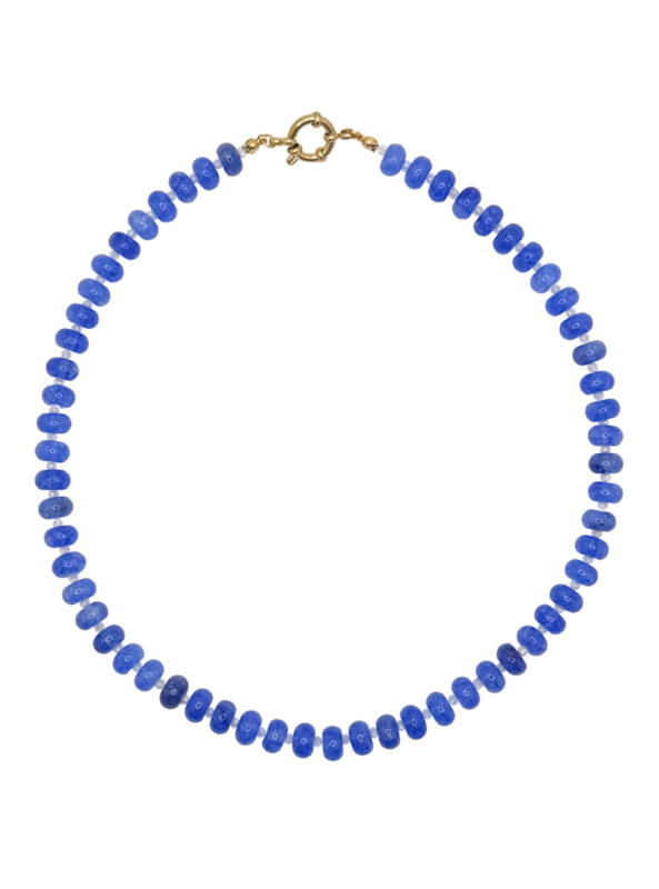 Blue Gemstone Necklace