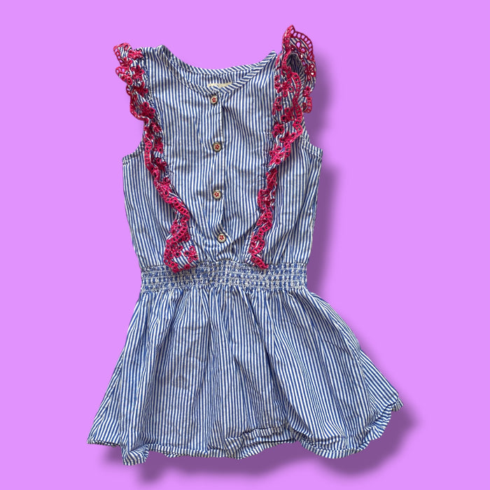 Blue Hatley Dress, 5Y