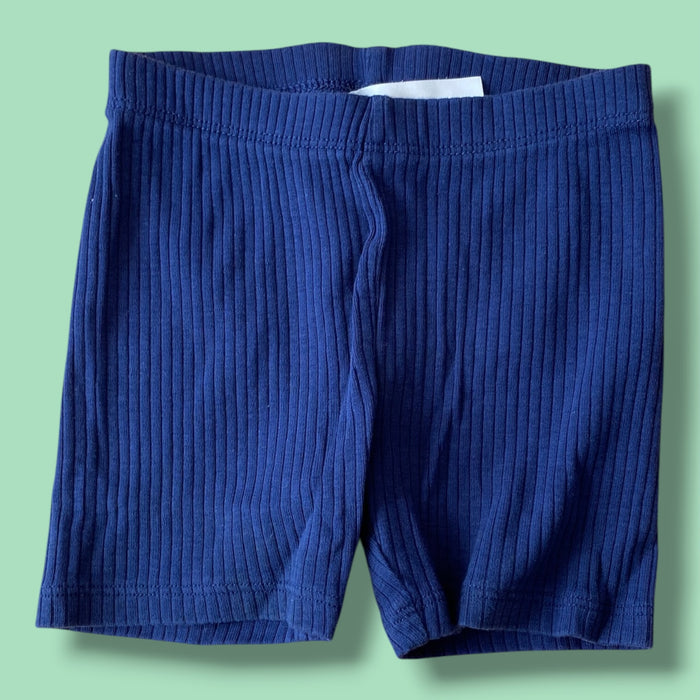 Blue H&M Biker Shorts, 9-12m