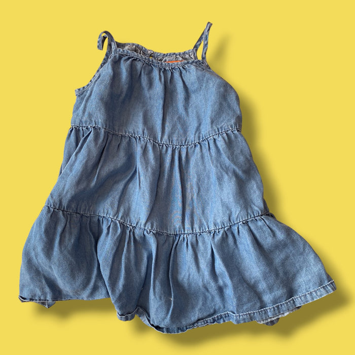 blue Joe Fresh tank dress, 2Y