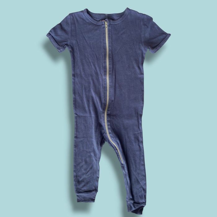 blue mioche romper, 18-24m