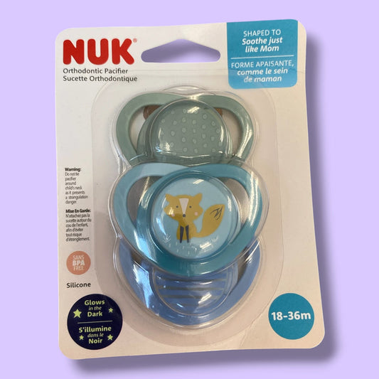Blue Nuk NIB pacifiers