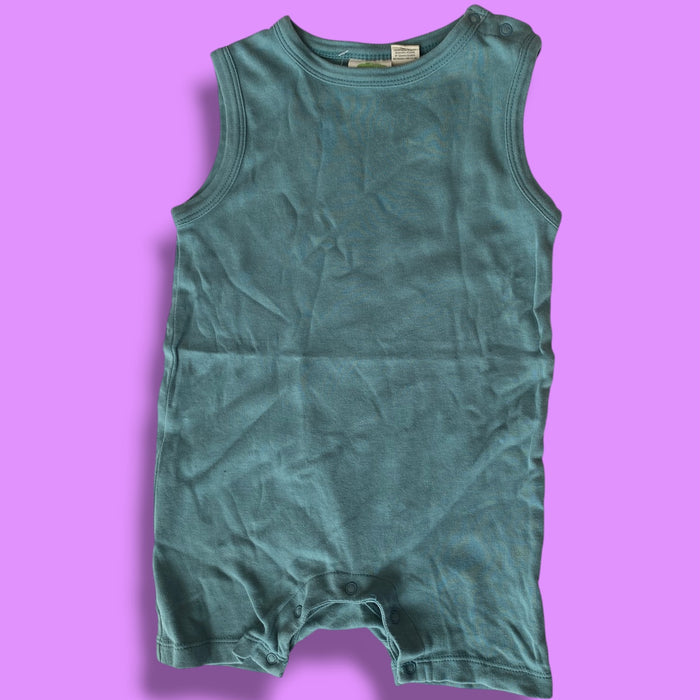 blue parade shortie romper, 18-24m