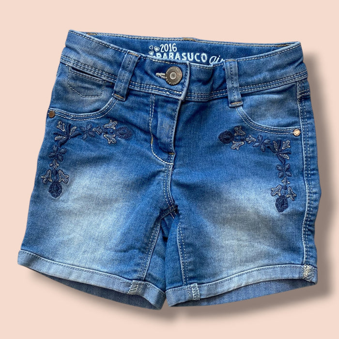Blue Parasuco Denim Shorts, 4T