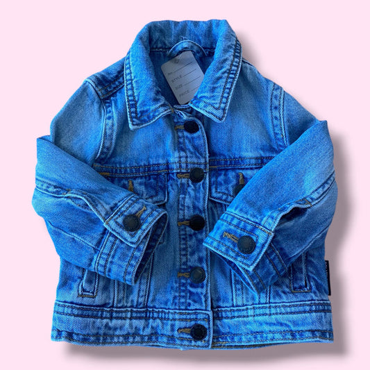 Blue Polarn O Pryet Denim Jacket, 6-9m