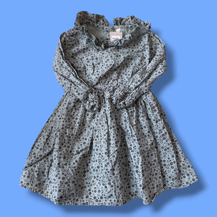 Blue Rylee & Cru floral dress, 2-3Y