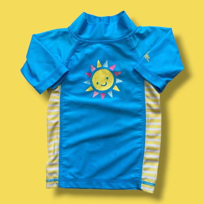 blue UV Skinz Rashguard, 6-12m