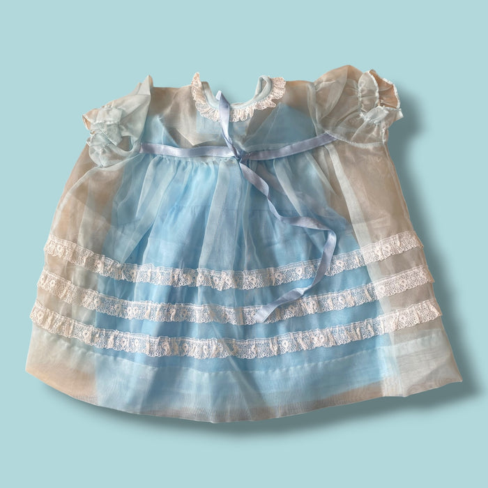 Blue Vintage Dress, 18m