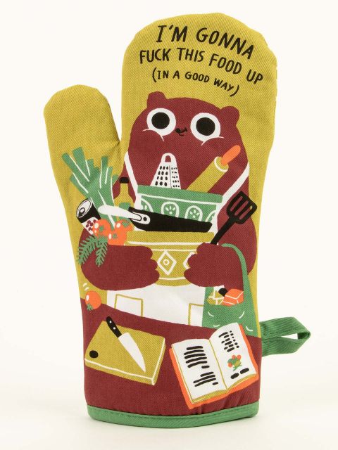 Blueq "I'm Gonna To Fuck This Food Up" Oven Mitt BLUEQ