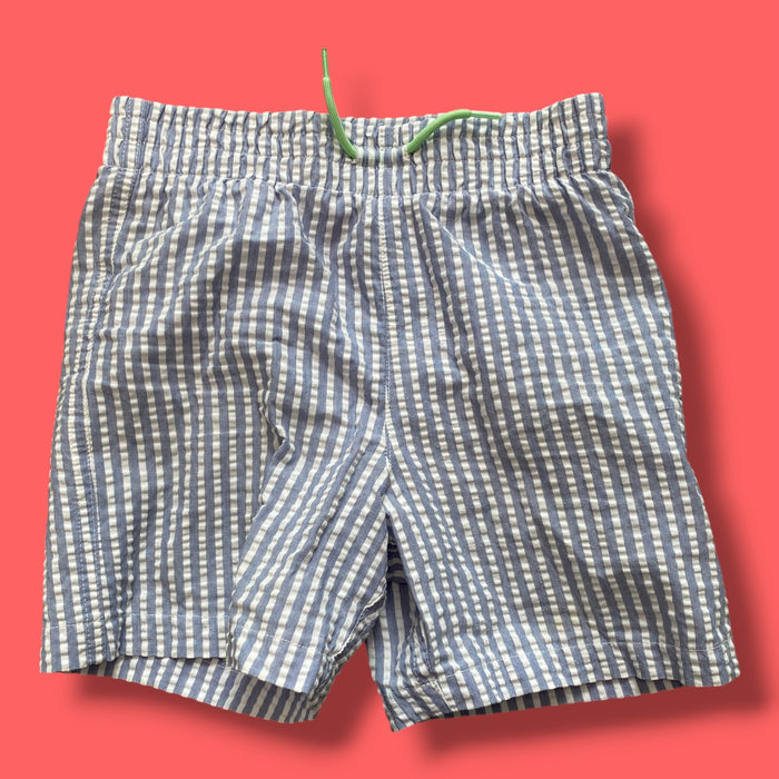 Blue/White Joe Fresh striped shorts, 6Y
