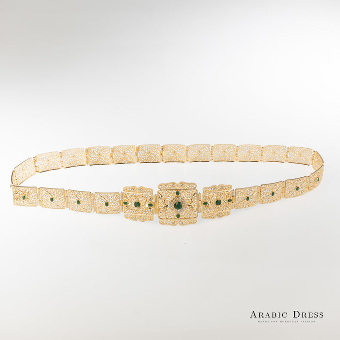 Bo Gold Green Belt