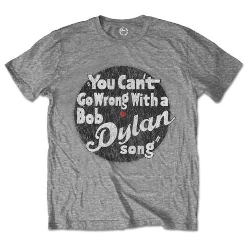 Bob Dylan Unisex T-shirt - You can't go wrong Rock Off