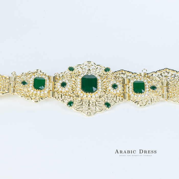 Bora Gold/Darkgreen Belt