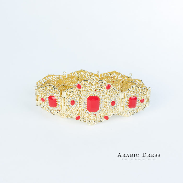 Bora Gold/Red Belt
