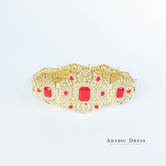 Bora Gold/Red Belt