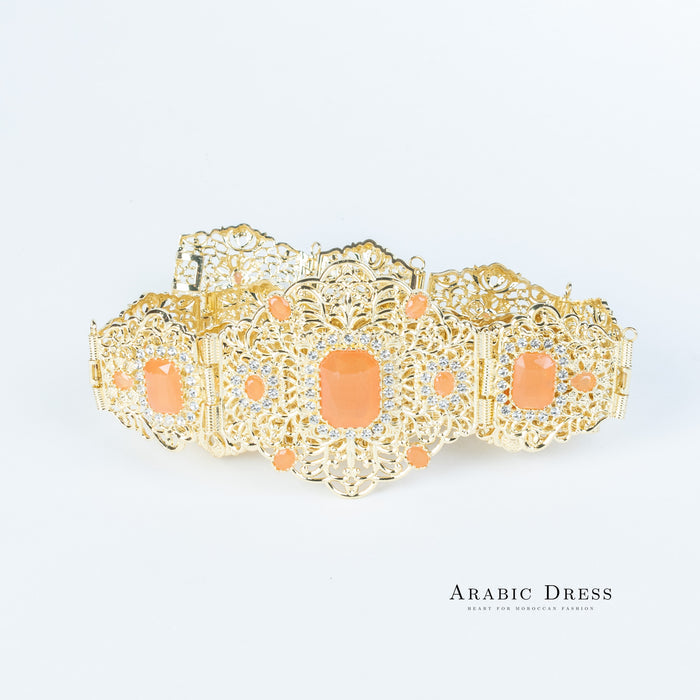 Bora Gold/Salmon Belt